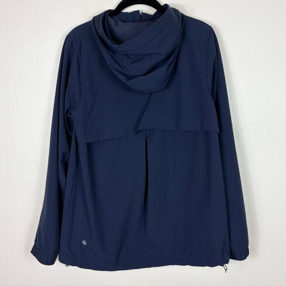Lululemon Windbreaker Water Resistant Rise & Shine Jacket III in Midnight Navy - Picture 11 of 16